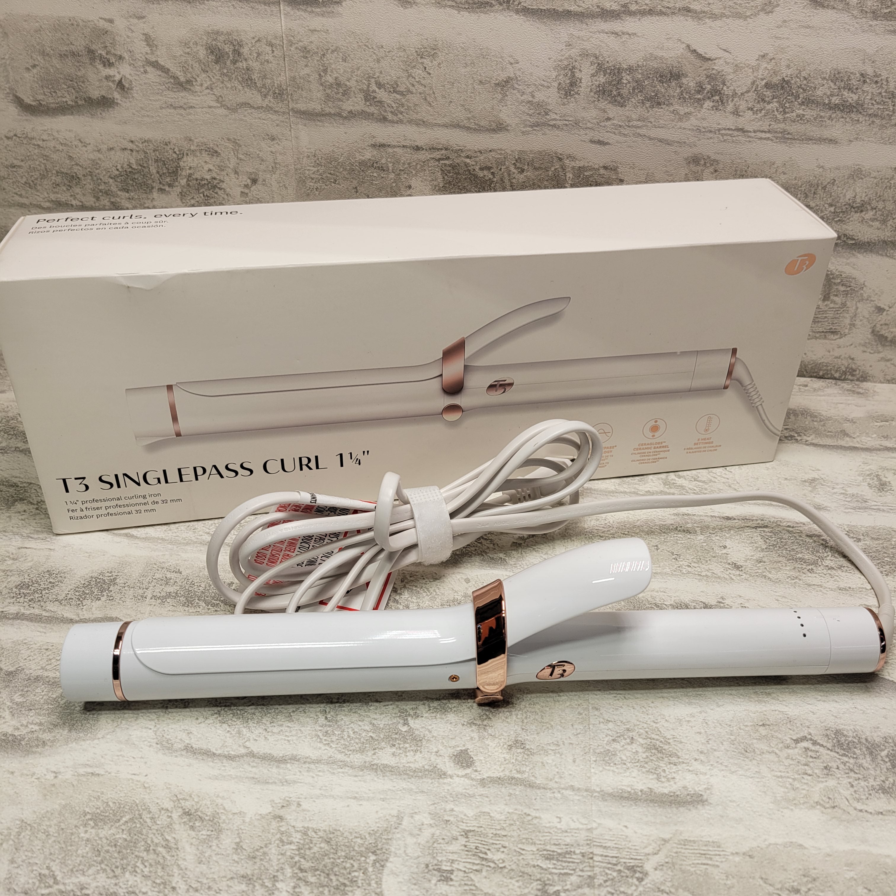 T3 - SinglePass Curl Professional Curling Iron (7590379127022)
